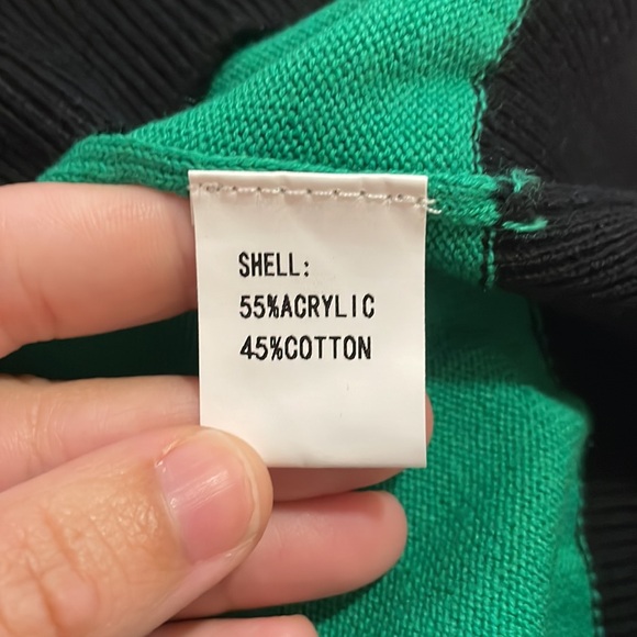 Queen of Sparkles Dallas Stars Short Sleeve Sweater SZ XS NWOT - Picture 4 of 5